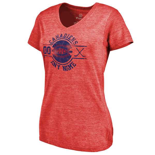 Women's Montreal Canadiens Fanatics Branded Personalized Insignia Tri Blend T-Shirt Red FengYun,We sell and wholesale Women's Montreal Canadiens Fanatics Branded Personalized Insignia Tri Blend T-Shirt Red FengYun on line form chian!